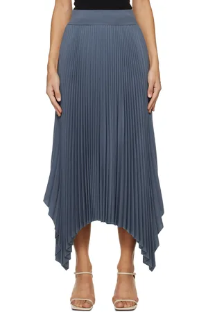 Joseph Blue Ade Midi Skirt