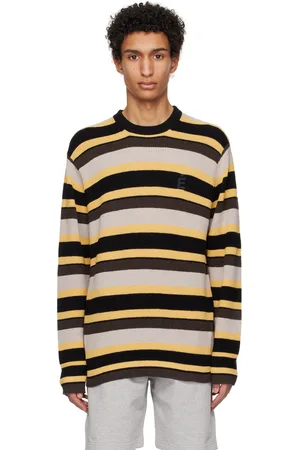Etudes Yellow Striped Sweater