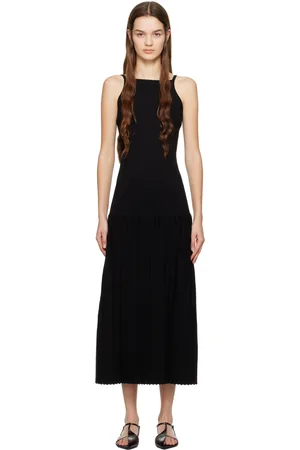Wynn Hamlyn Accordion Slip Maxi Dress