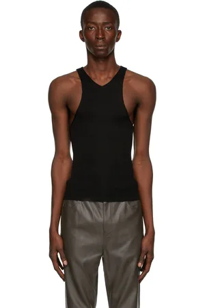 Judy Turner Black Silk Barcelona Tank Top