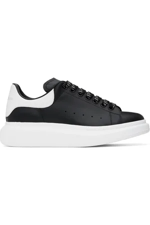 Alexander McQueen Black & White Oversized Sneakers