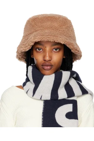 Stand Studio Tan Wera Faux-Fur Bucket Hat