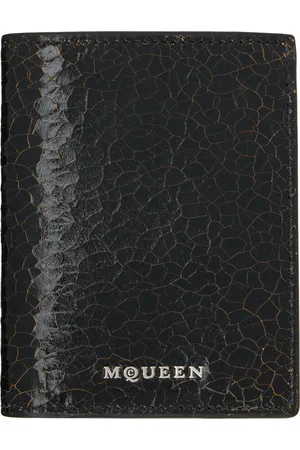 Alexander McQueen Black Bifold Card Holder