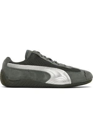 PUMA Gray & Silver Speedcat Premium Sneakers