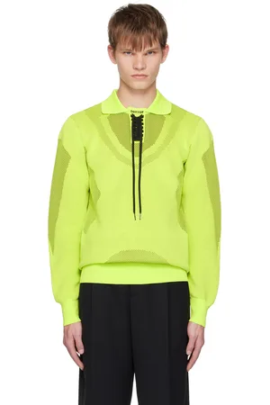 Botter Green Lace-Up Polo