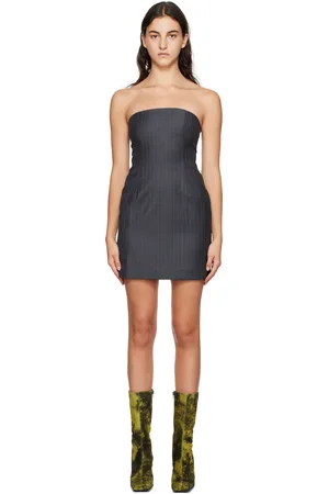 Wynn Hamlyn Gray Tandi Minidress