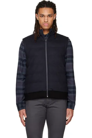Vince Navy Padded Vest