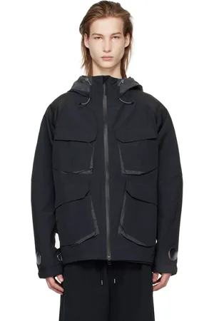 meanswhile Black Air Window Jacket