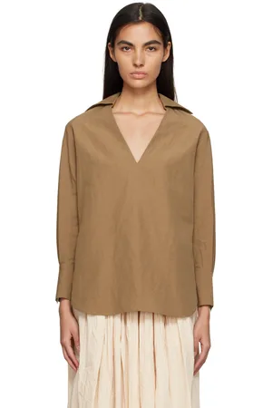 Vince Tan V-Neck Shirt