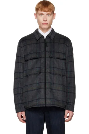 Vince Gray Check Jacket