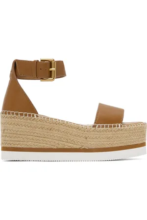 See by Chloé Tan Glyn Espadrille Sandals