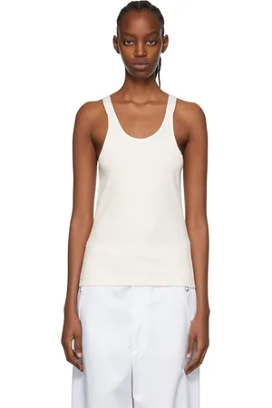 DION LEE SSENSE Exclusive White Tank Top
