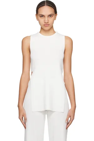 SIMON MILLER White Canoga Tank Top