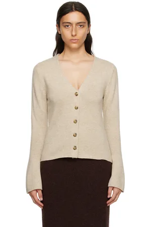 By Malene Birger Beige Cirane Cardigan