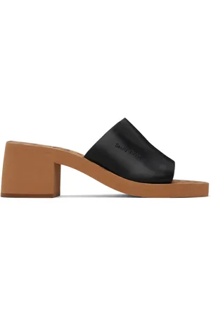 See by Chloé Black Essie Heeled Sandals