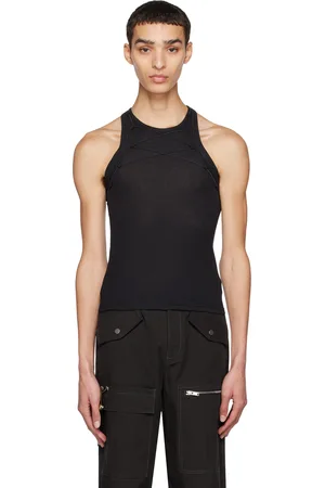 DION LEE Lock Lace Tank Top