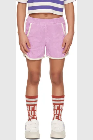 Wander & Wonder Kids Purple Gym Shorts
