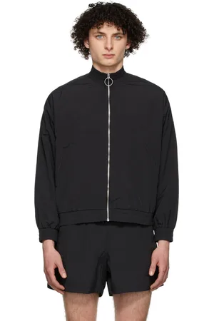 Paco rabanne Black Nylon Faille Jacket