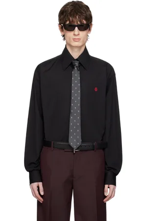 Alexander McQueen Black Skull Shirt
