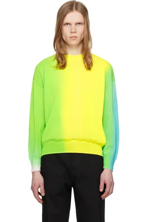 ZANKOV Yellow & Green Gradient Sweater