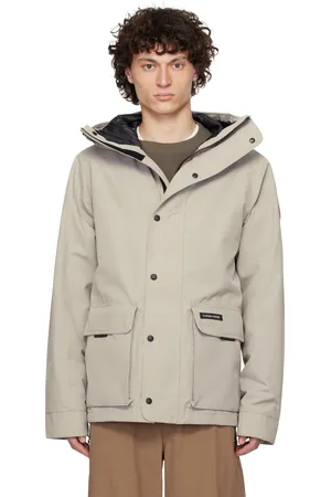 Canada Goose Beige Lockeport Jacket