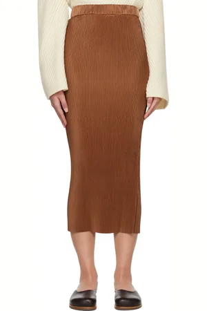 By Malene Birger Tan Velmas Midi Skirt