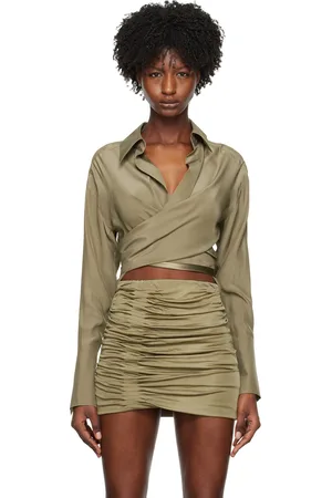 GAUGE81 Khaki Sabinas Blouse