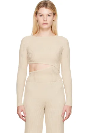 Wynn Hamlyn Off-White Origami Long Sleeve T-Shirt