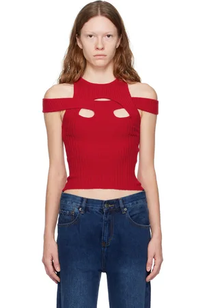 Wynn Hamlyn Red Derry Tank Top