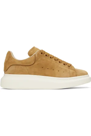 Alexander McQueen Beige Oversized Sneakers