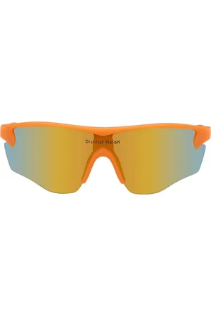 District Vision Orange Junya Racer Sunglasses