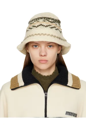 Isabel Marant Beige Galvin Hat
