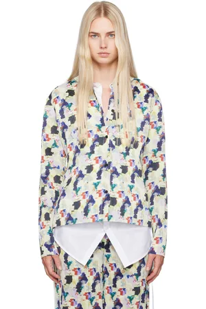 HENRIK VIBSKOV Multicolor Remember Plisse Shirt
