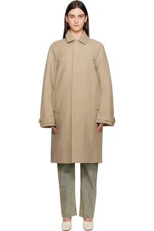 Entire Studios Beige Duster Trench Coat