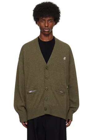 the Shepherd UNDERCOVER Khaki US2D4992-2 Cardigan