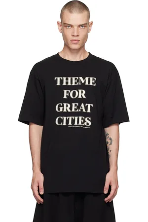 DRIES VAN NOTEN Black Theme Song T-Shirt