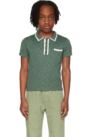 MORLEY Kids Green Pako Polo