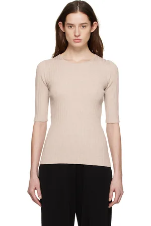 By Malene Birger Beige Blaise T-Shirt