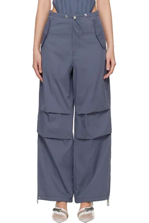 DION LEE Gray Parachute Trousers