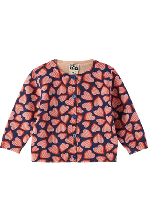 BONTON Baby Navy Lilet Cardigan