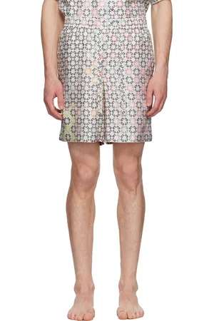 Givenchy Multicolor Monogram 72 Drawstring Pyjama Shorts