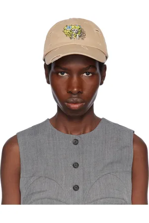 pushBUTTON Crying Girl Embroidery Cap