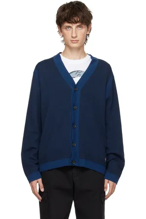 Paul Smith Blue Zebra Cardigan