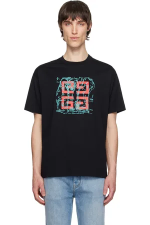Givenchy Black 4G Regular Fit T-shirt