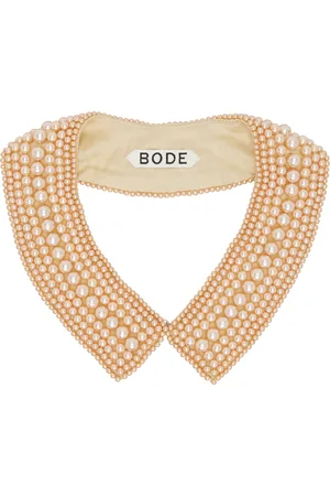BODE Beige Pearl Collar Choker