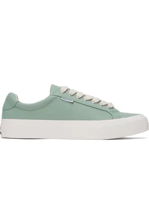 Paul Smith Green Canvas Amos Sneakers