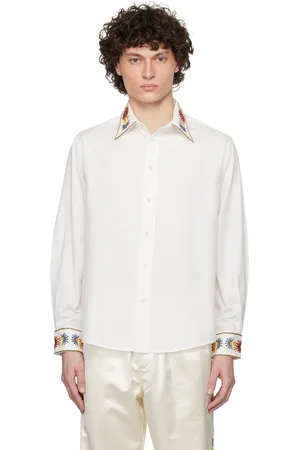 BODE White Candyfloss Shirt