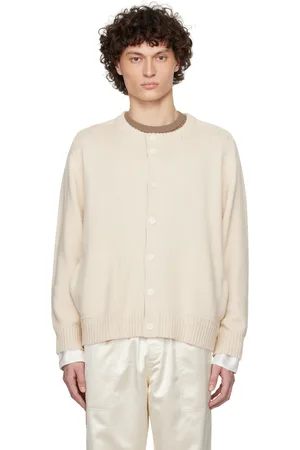 BODE Off-White Meringue Cardigan