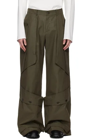 CARNET-ARCHIVE Coated Wide Mass Trousers