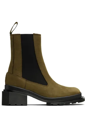 Dr. Martens Khaki Maybole Buttersoft Leather Chelsea Boots